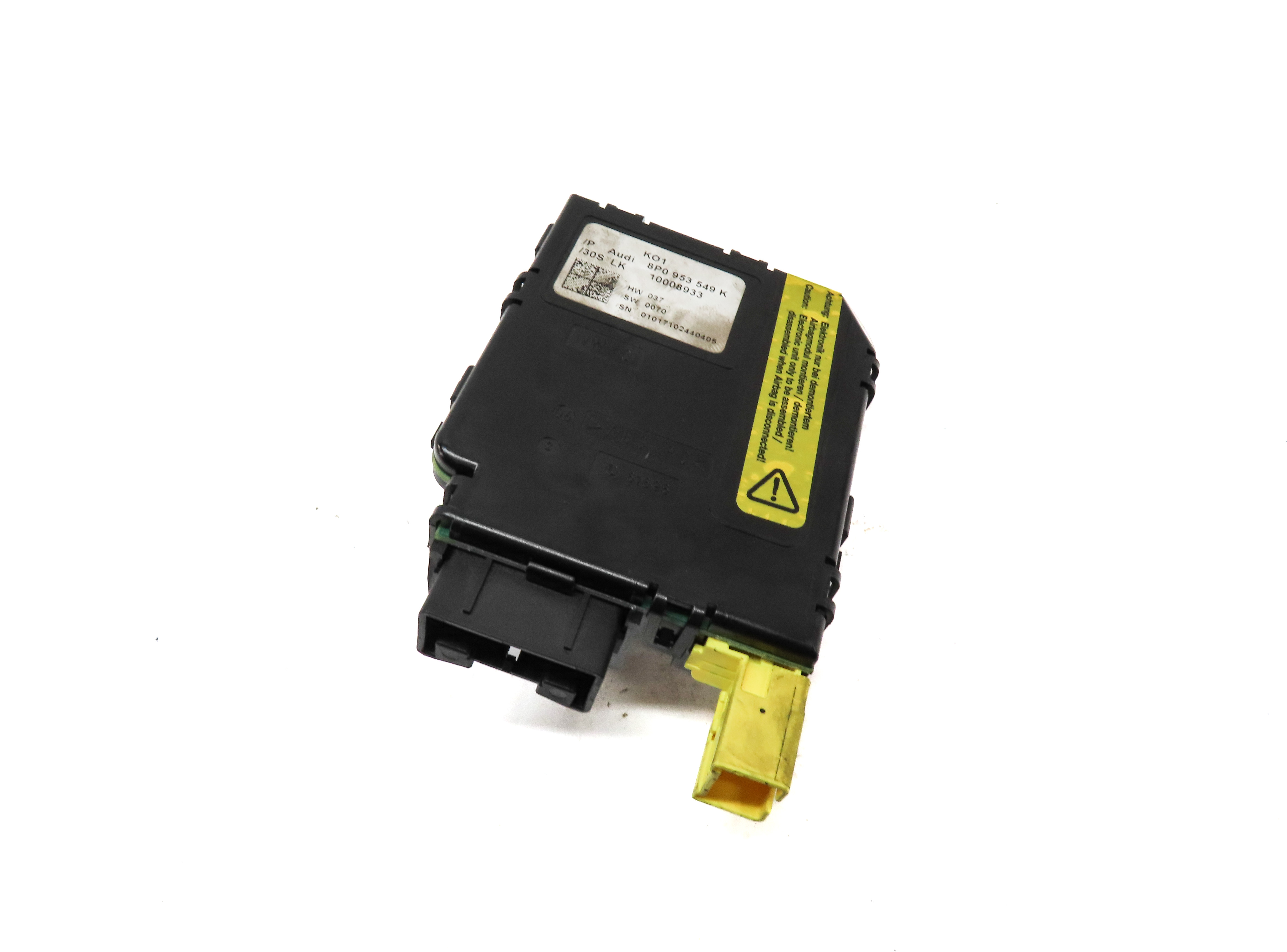 2011 AUDI A3 (8P) HATCHBACK STEERING ANGLE SENSOR CONTROL MODULE — exact item pictured